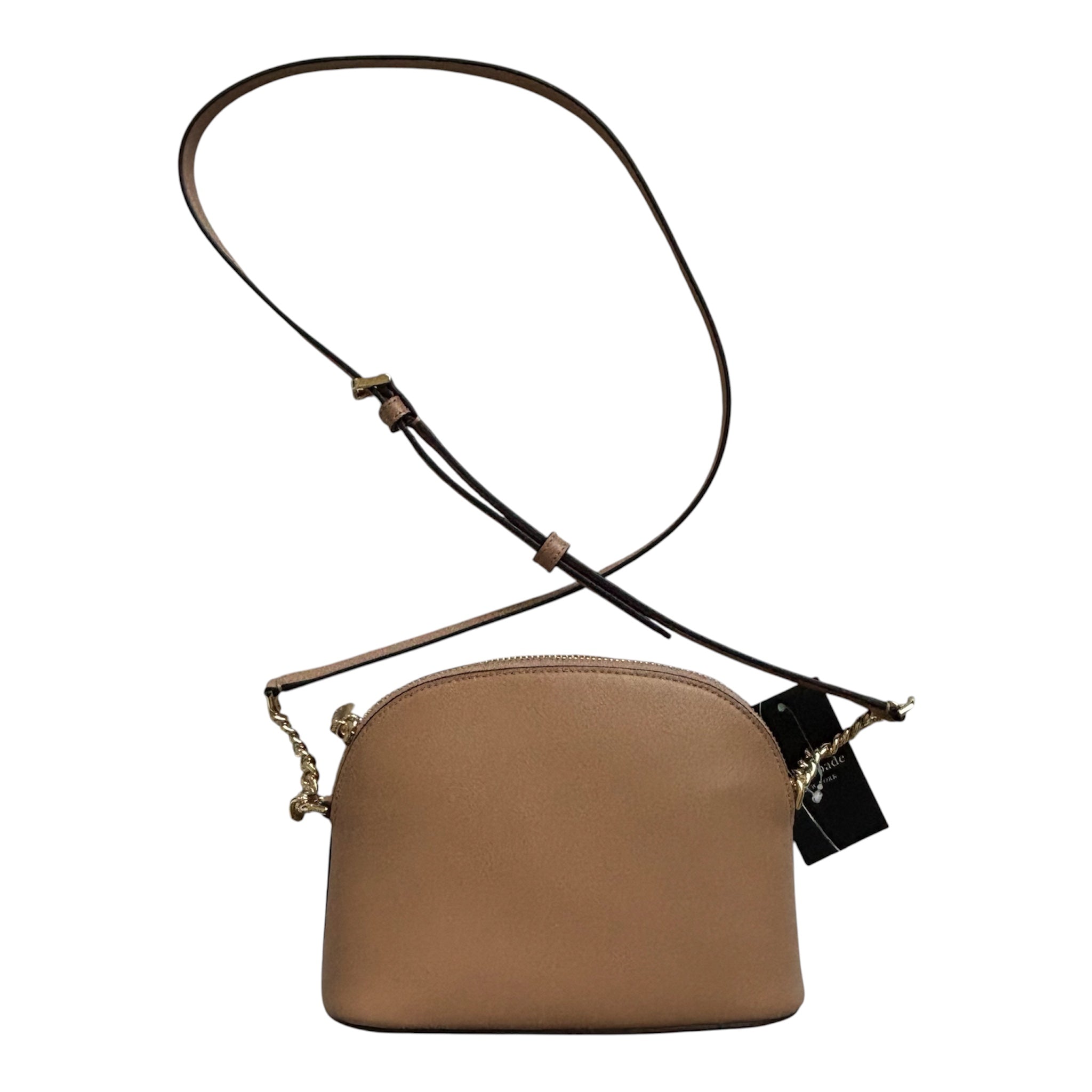 New with tag crossbody bag Warm Beige Authentic 8x5.8x3.1