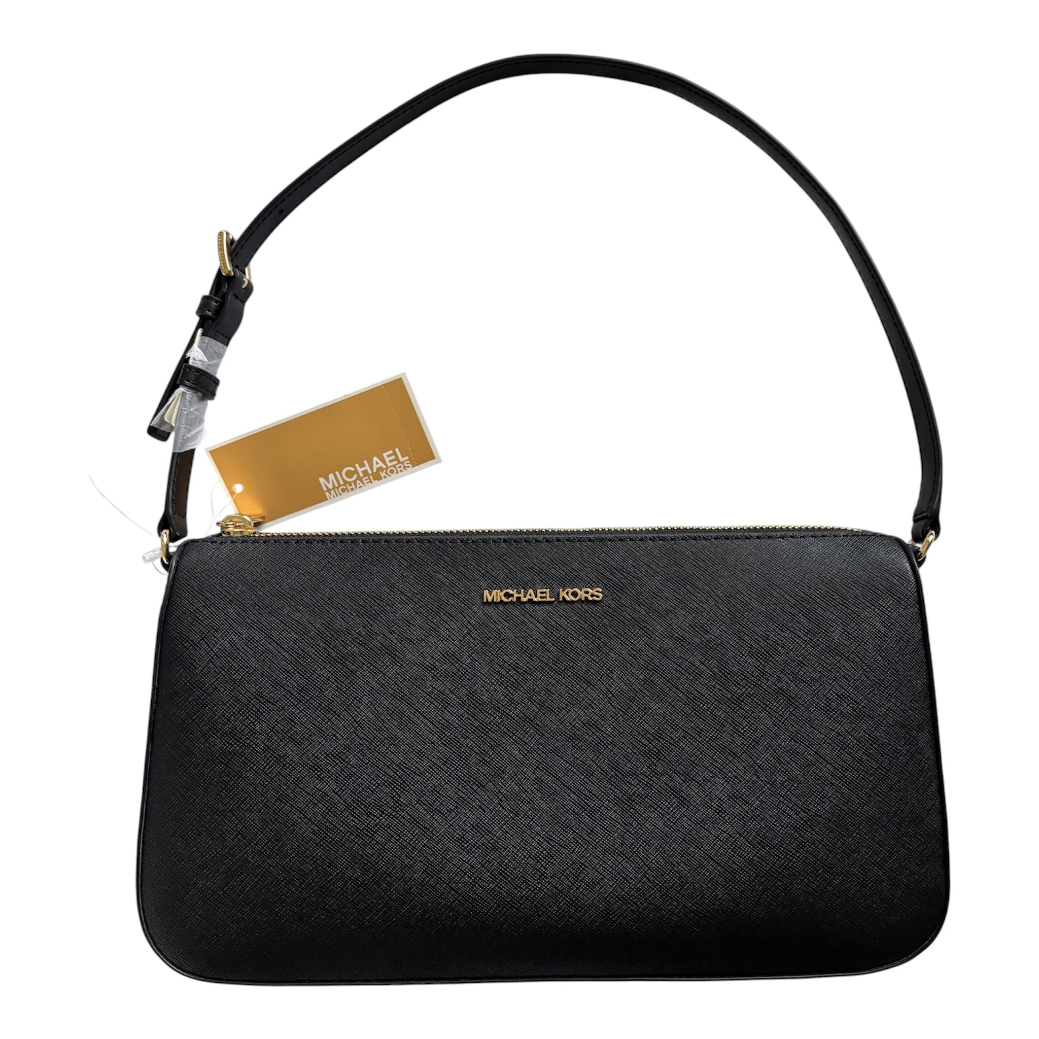 New with tag Michael Kors black shoulder bag Authentic 11.9x6.5x2.7