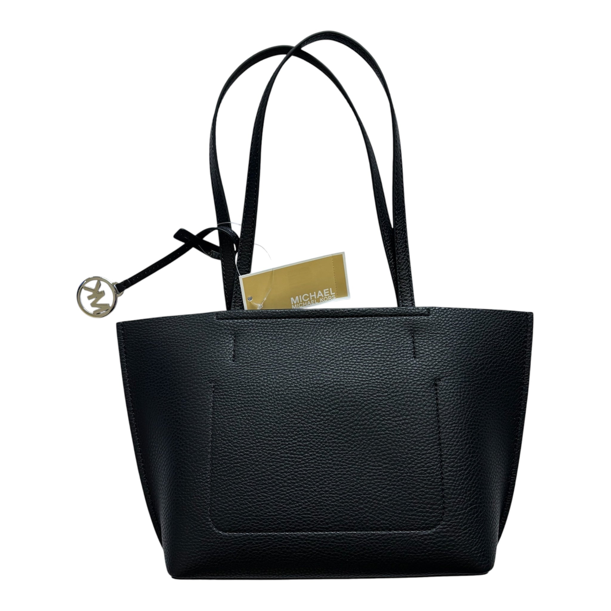 New with tag Michael Kors shoulder tote black bag Authentic 13x8x3.3