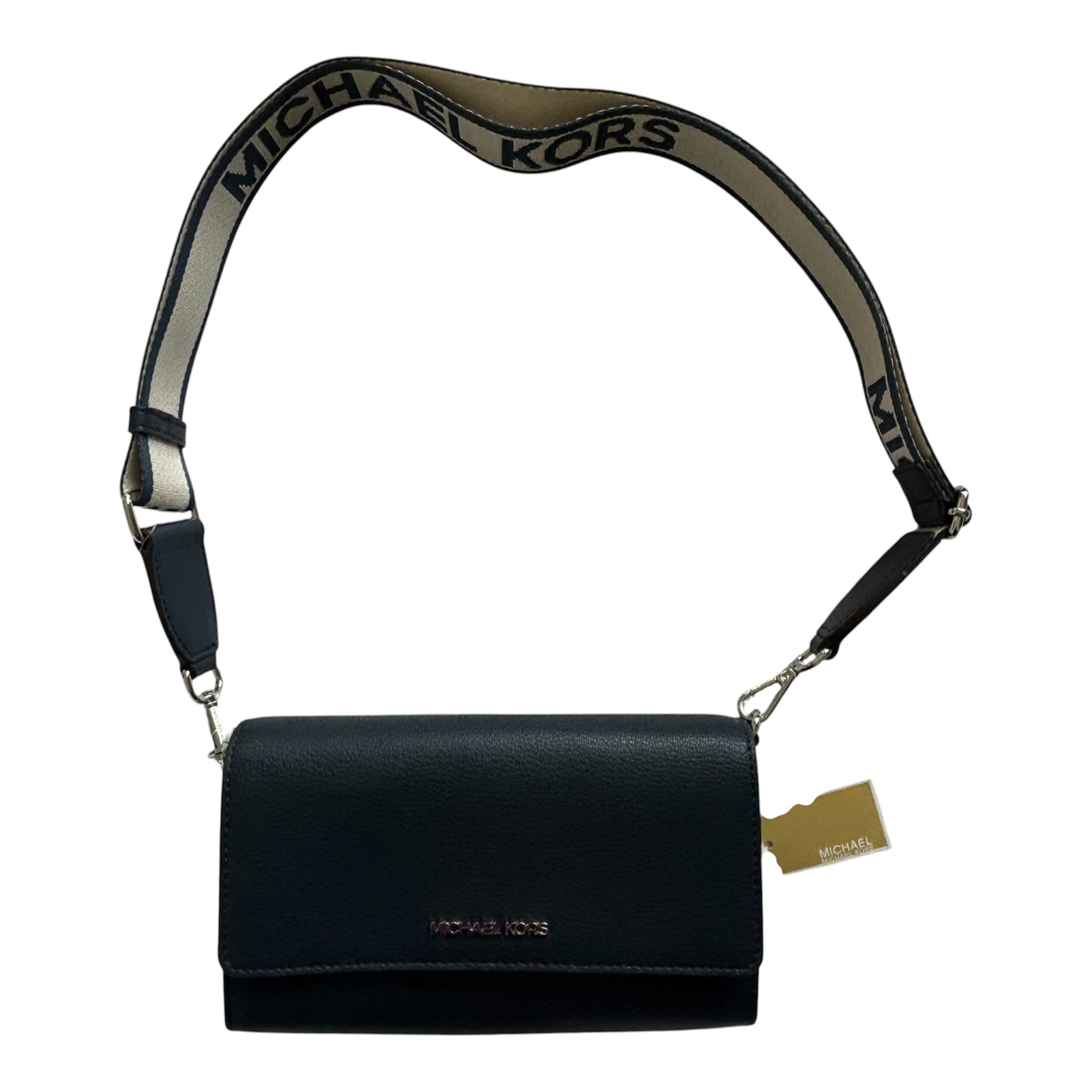 New with tag Michael Kors navy blue crossbody bag Authentic 8.1x5x1.5
