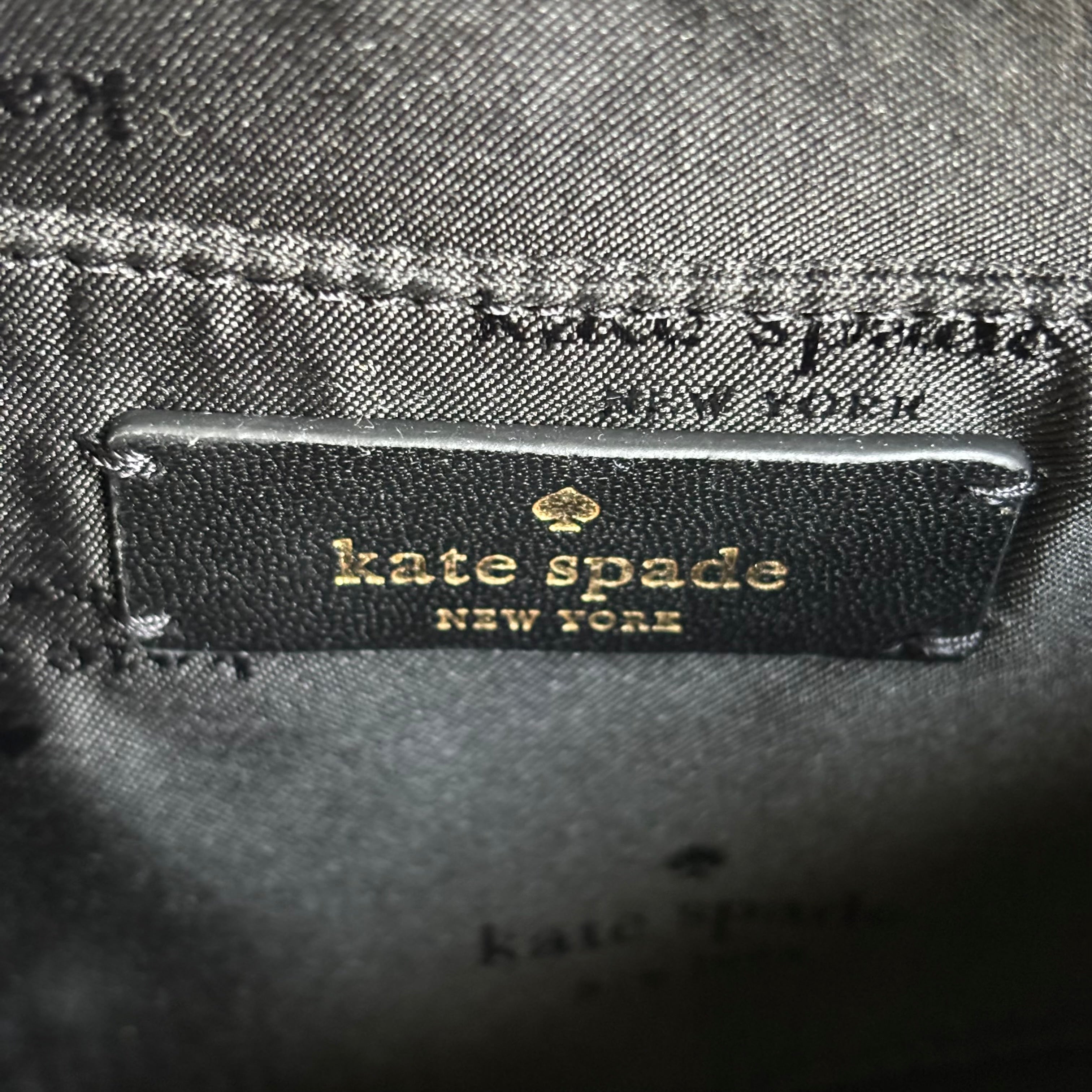 New with tags Kate Spade crossbody bag black Authentic 9x6x1.6